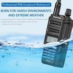 Baofeng UV-9R PRO Dot Matrix LCD Screen IP57 Waterproof Handheld Analog Walkie Talkie — view 12