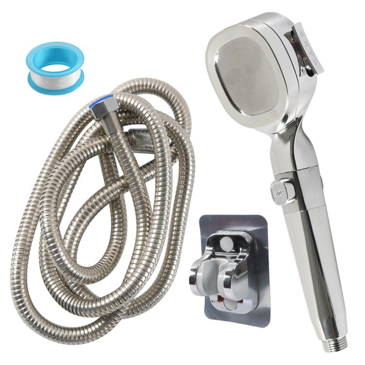 RV Square Four Gear Shower Flexible Pipe Spray Kit