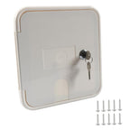 RV / Camper Power Cable Hatch with Screws and Key