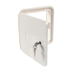 RV / Camper Power Cable Hatch with Screws and Key