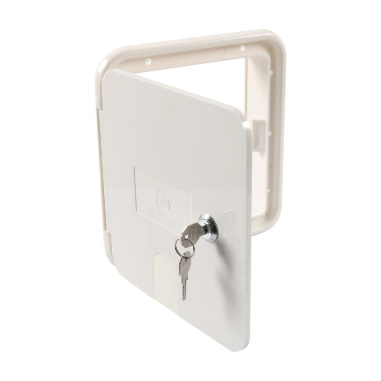 RV / Camper Power Cable Hatch with Screws and Key