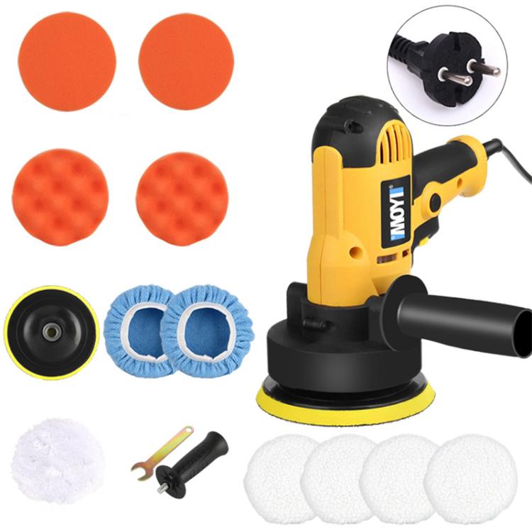MOYI Car Hand-held Electric Beauty Waxing Sealing Glaze Polishing Machine — 9pcs / Set