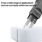 MOYI Sponge Foam Heat Cutter Plastic Thermal Melting Knife with 5cm Blade