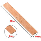 Black Pipe Interface Cork Piece B Flat Clarinet Tone Hole Pads — view 2