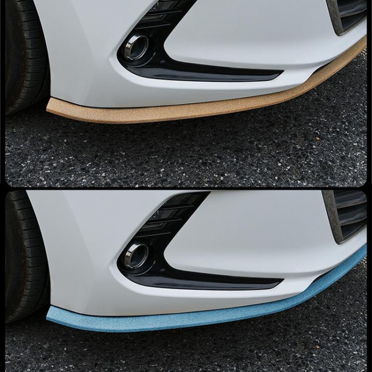 Car Starry Sky Shiny Soft Rubber Front Bar Side Anti-collision Strip