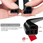 Car Rubber Seal Strip, L Type 10m