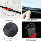 Car Rubber Seal Strip, L Type 10m