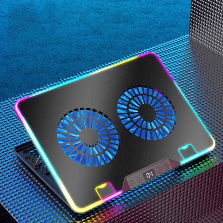 6-Speed Adjustable Dual-Fan Ultrathin Laptop Cooler, NUOXI F36-2 — NUOXI F36-2