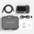 TESLONG NTS500 8mm Dual Lens 5m Industrial Pipeline Endoscope with 5 inch HD Screen — 8mm Dual Lens / 5m