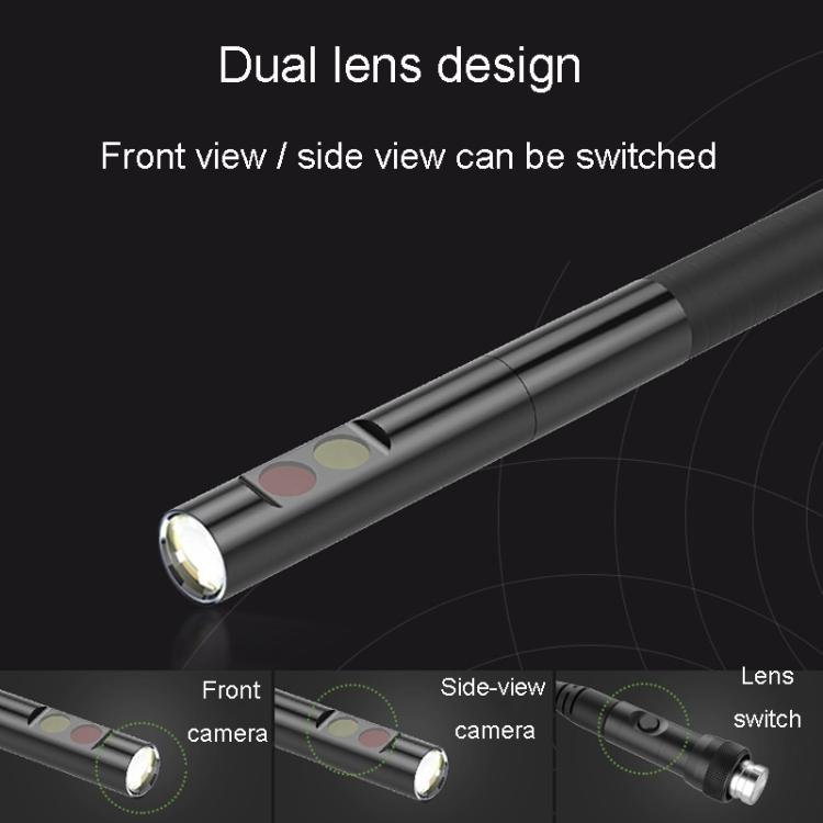 TESLONG NTS500 8mm Dual Lens 5m Industrial Pipeline Endoscope with 5 inch HD Screen — view 12