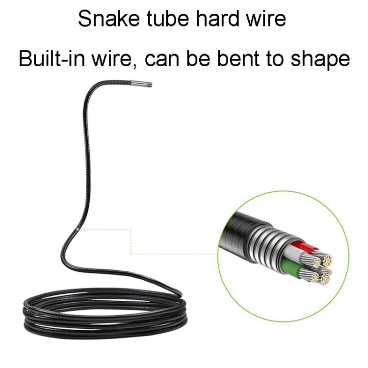 TESLONG NTS500 8mm Dual Lens 5m Industrial Pipeline Endoscope with 5 inch HD Screen — view 3