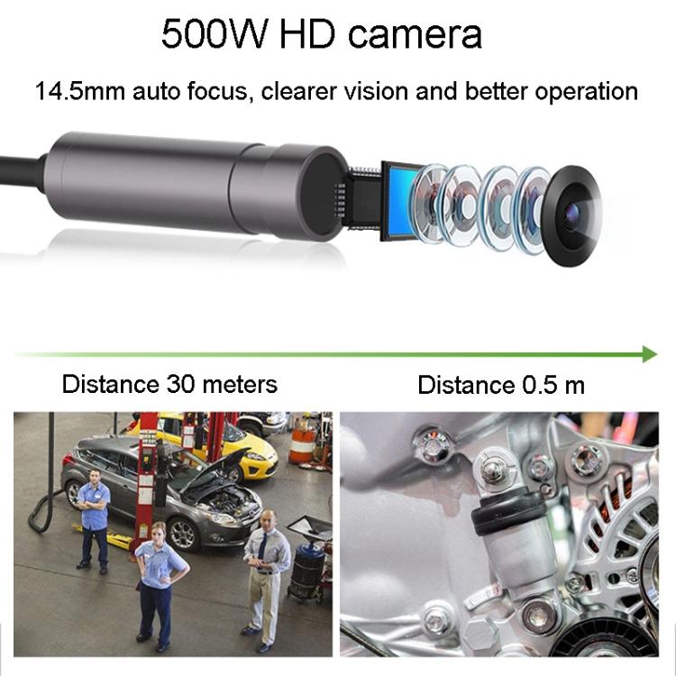 TESLONG NTS500 8mm Dual Lens 5m Industrial Pipeline Endoscope with 5 inch HD Screen — view 5