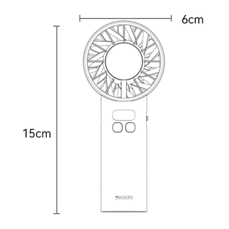 Yesido YF18 Handheld Ice Compress Brushless High Speed Fan — view 11