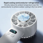 Yesido YF18 Handheld Ice Compress Brushless High Speed Fan — view 3