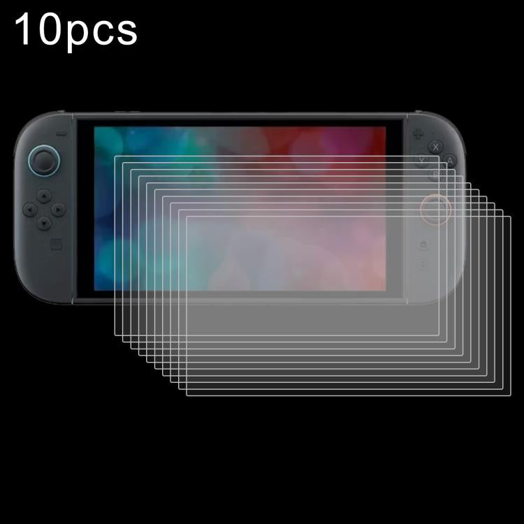10pcs 0.26mm 9H 2.5D Tempered Glass Film