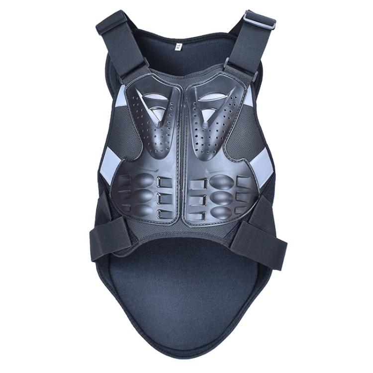 GHOST RACING GH-HJY08 Motorcycle Armor Vest Chest Protector Riding Hard Shell Clothes — L