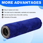 Vacuum Cleaner Cleaning Soft Velvet Roller Brush For Dyson V12