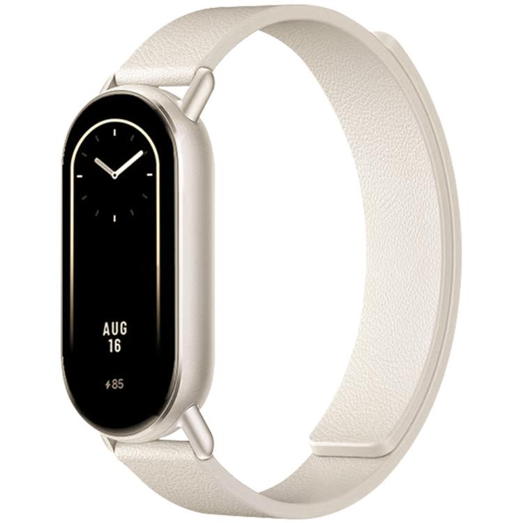 xDfind Flat Head Litchi Texture Magnetic Silicone Watch Band — view 35