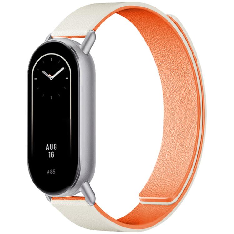xDfind Flat Head Litchi Texture Magnetic Silicone Watch Band — view 36