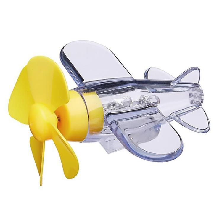 Small Airplane Shaped Motorcycle LED Colored Atmosphere Lights — Red
