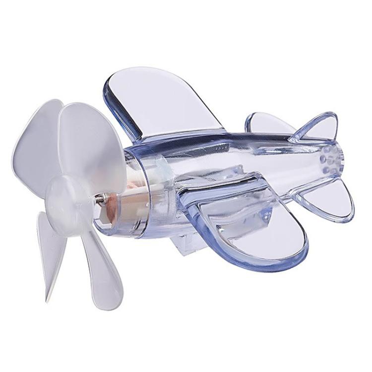 Small Airplane Shaped Motorcycle LED Colored Atmosphere Lights — Blue