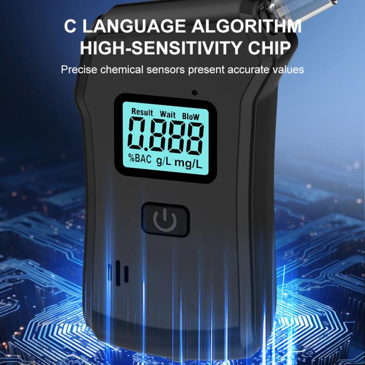 Home Digital Display Blow-type Alcohol Tester Alcohol Detector