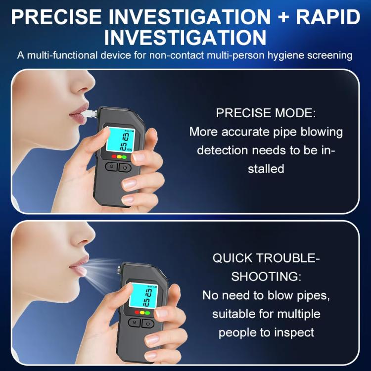 Home Digital Display Blow-type Alcohol Tester Alcohol Detector
