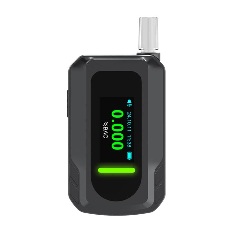 D2000 HD IPS Screen Portable Blow-Type High-Precision Alcohol Content Tester