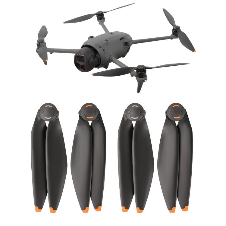 For DJI Mavic 4 Pro Sunnylife 1158F Quick-Release Propellers Blades — Orange Tip