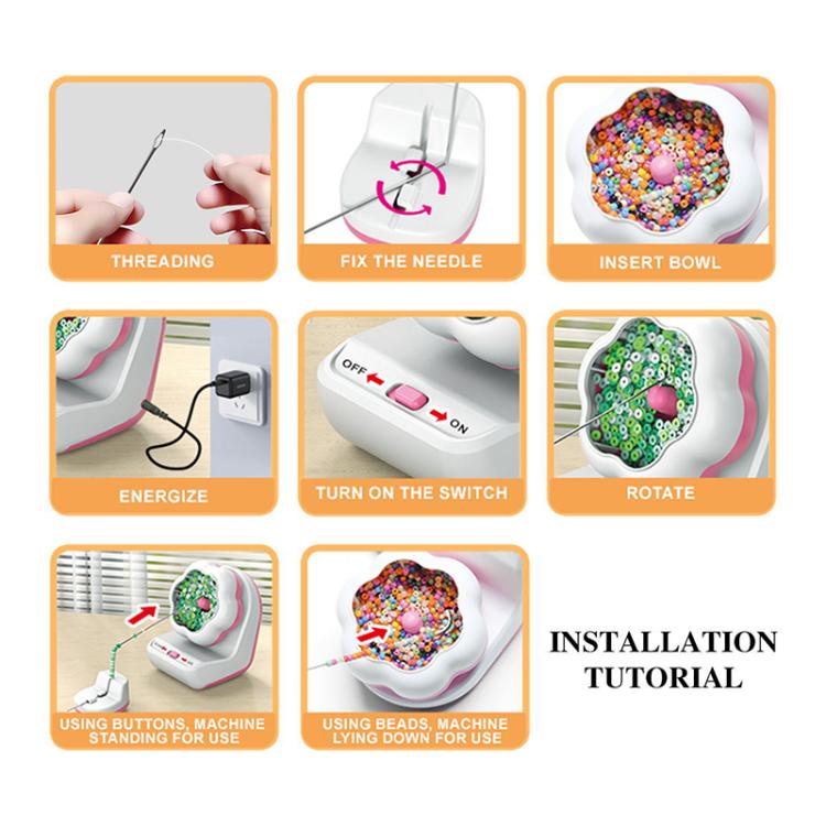 DIY Manual Electric Automatic Beading Machine — view 8