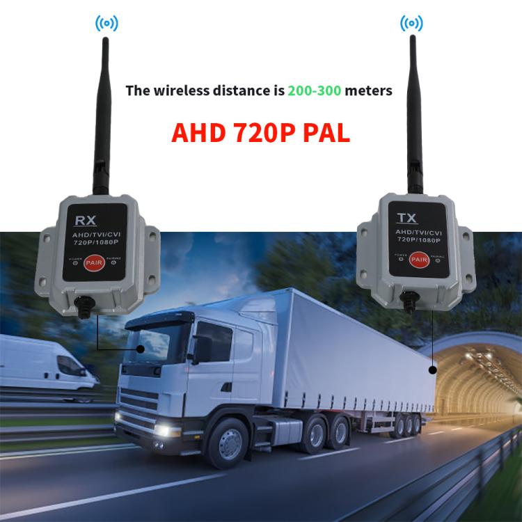 2.4G Wireless Transmitter Receiver Camera Transmitter Wireless Device for Truck and Bus