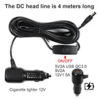 1080P 5 inch HD Display Screen Side Front Blind Spot Camera Image Assistance System Kit — view 5