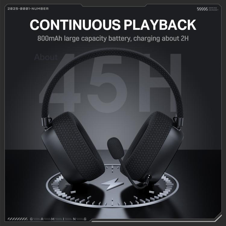 ONIKUMA GT839 Bluetooth 5.4 2.4G Wired E-sports Game Headset