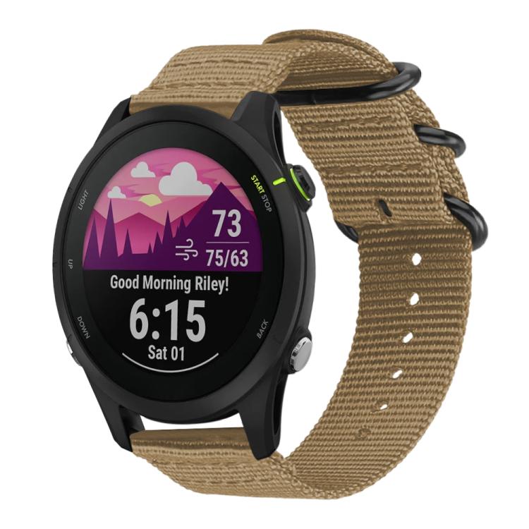 xDfind Ring Buckle Nylon Canvas Watch Band — view 22