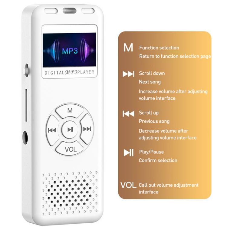 T09 Multifunctional Digital Screen MP3 / MP4 Bluetooth Music Player