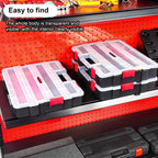 Hardware Parts Portable Multi-functional Compartment Storage Box