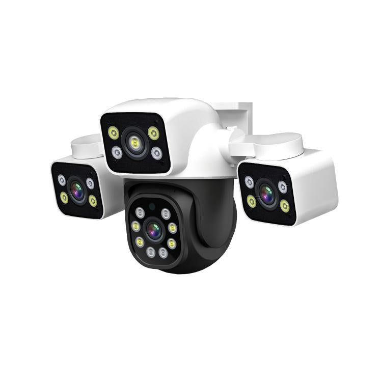 ESCAM PT223 3x4MP HD Motion Detection WiFi Three-screen PTZ IP Camera