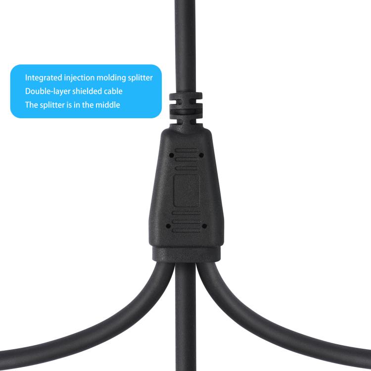 3-Way Splitter Audio Cable, Length: 60cm — view 4