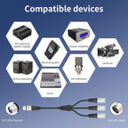 3-Way Splitter Audio Cable, Length: 60cm — view 8