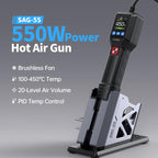 FNIRSI SAG-55 550W High Temperature Portable Micro Hot Air Gun — view 6