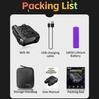 FNIRSI NVS-40 Small Portable Outdoor 4K Full Color HD Infrared Binocular Night Vision Device