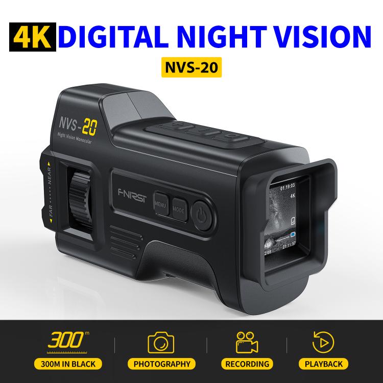FNIRSI NVS-20 Small Portable Outdoor 4K Full Color HD Infrared Night Vision Device