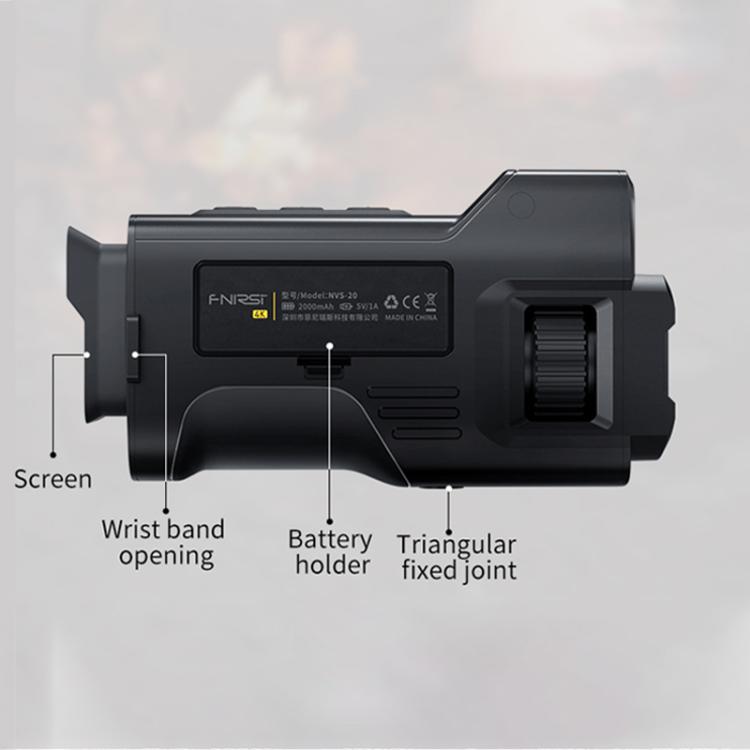 FNIRSI NVS-20 Small Portable Outdoor 4K Full Color HD Infrared Night Vision Device