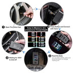 Car Digital Tire Pressure Gauge and Tire Tread Depth Gauge