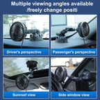 Multifunctional Car Suction Cup Fan 360 Degree Rotation Adjustable Single Head Fan — view 9