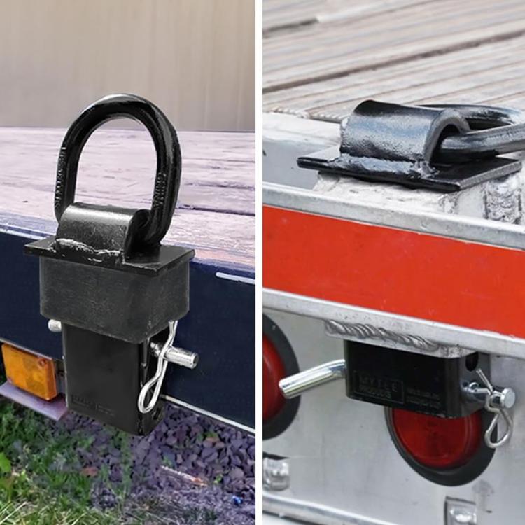 Hitch Pin Trailer Traction Connection Accessories, Car Stake Pocket D-Ring