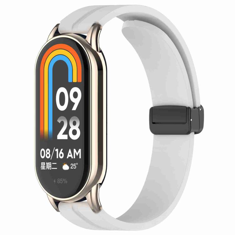 xDfind Folding Buckle Silicone Watch Band — Blue