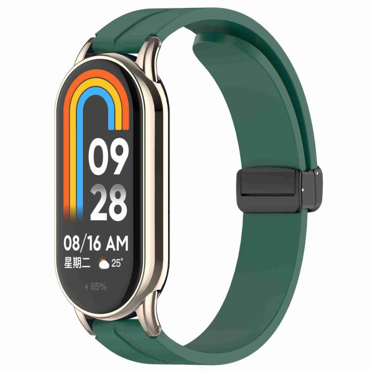 xDfind Folding Buckle Silicone Watch Band — Midnight Blue