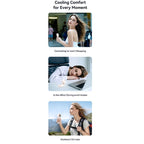 USAMS ZB352 Digital Display Folding Handheld Mini Fan — view 13