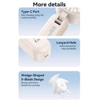 USAMS ZB352 Digital Display Folding Handheld Mini Fan — view 14